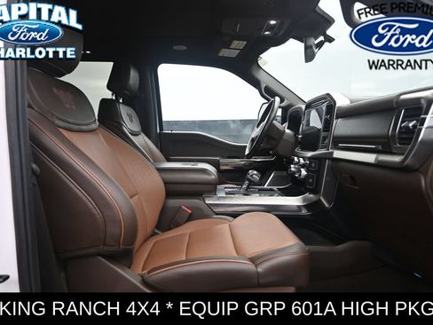 Used 2023 Ford F150 King Ranch w/ Equipment Group 601A High AWD/4WD image 14