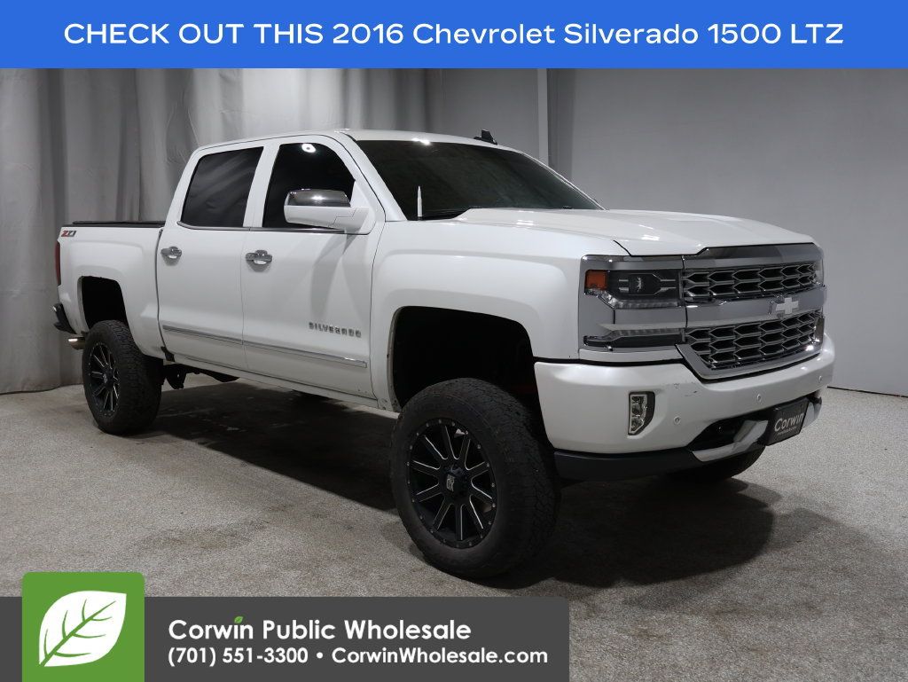 Used 2016 Chevrolet Silverado 1500 LTZ w/ LTZ Plus Package AWD/4WD image 1