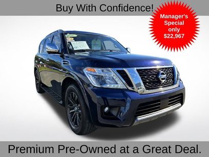 Used 2019 Nissan Armada Platinum w/ Captain's Chairs Package