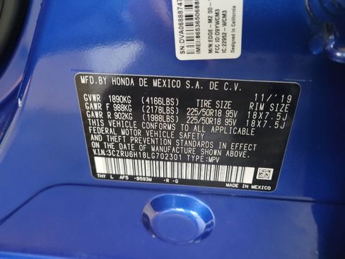 Used 2020 Honda HR-V Sport image 33