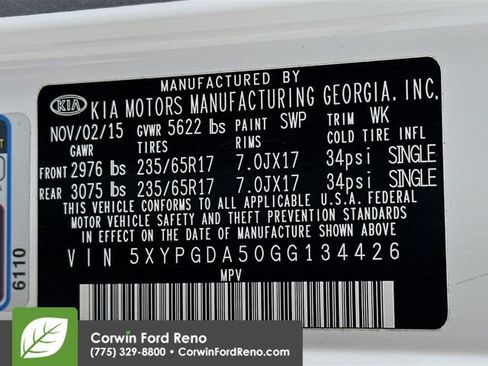Used 2016 Kia Sorento LX AWD/4WD image 31