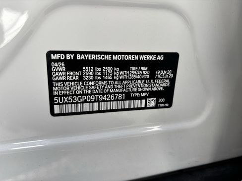 Certified 2026 BMW X3 xDrive30i w/ Premium Package AWD/4WD image 38