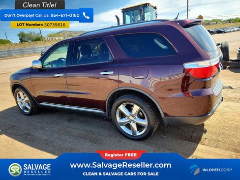 Used 2012 Dodge Durango Citadel w/ Trailer Tow Group IV AWD/4WD image 3