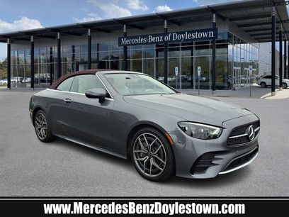 Certified 2023 Mercedes-Benz E 450 4MATIC Cabriolet
