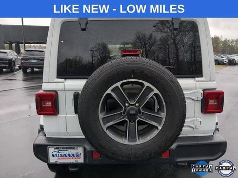 Certified 2023 Jeep Wrangler Unlimited Sahara w/ LED Lighting Group AWD/4WD image 7