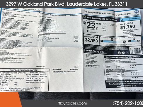 Used 2016 Volkswagen Tiguan S image 64