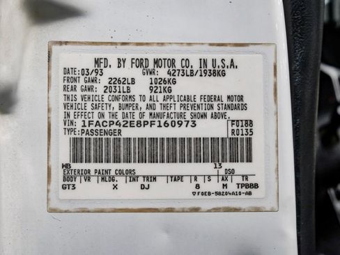 Used 1993 Ford Mustang GT image 63