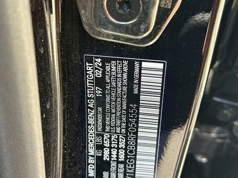 Certified 2024 Mercedes-Benz EQE 350+ 4MATIC Sedan image 36