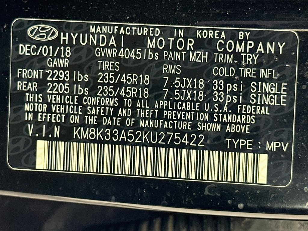 Used 2019 Hyundai Kona Limited FWD image 31