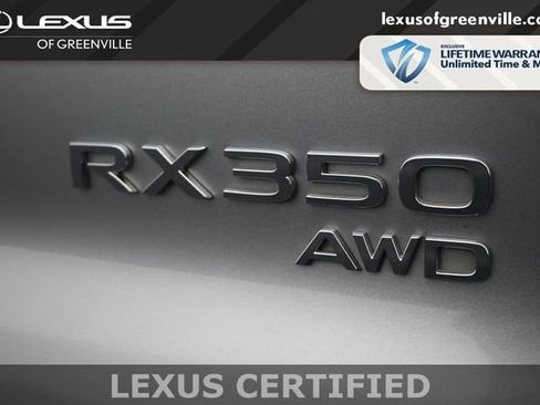 Certified 2024 Lexus RX 350 F Sport w/ Convenience Package AWD/4WD image 12