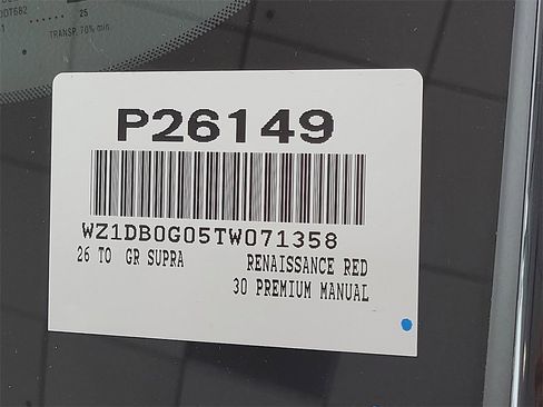 Used 2026 Toyota Supra Premium w/ Driver Assist Package image 33