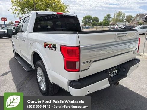 Used 2018 Ford F150 Platinum w/ Technology Package AWD/4WD image 7