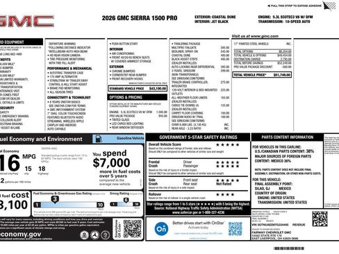 New 2026 GMC Sierra 1500 Pro AWD/4WD image 4