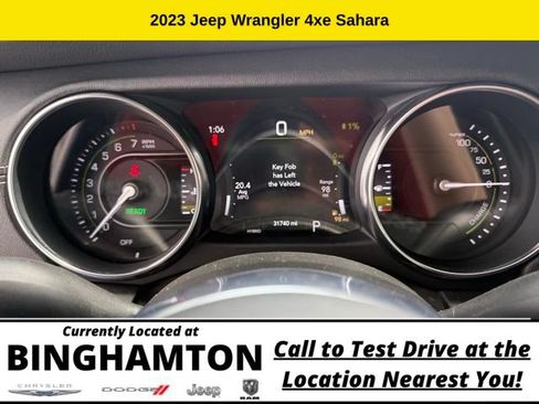 Used 2023 Jeep Wrangler Unlimited Sahara w/ Cold Weather Group AWD/4WD image 14