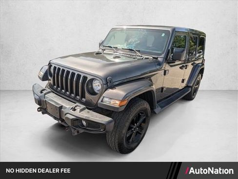 Used 2019 Jeep Wrangler Unlimited Sahara AWD/4WD image 1