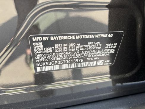 Used 2026 BMW X3 xDrive30 w/ Convenience Package AWD/4WD image 37