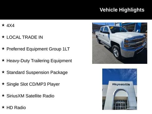 Used 2016 Chevrolet Silverado 2500 LT image 2