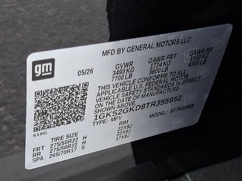 New 2026 GMC Yukon XL Elevation w/ Elevation Premium Package AWD/4WD image 17