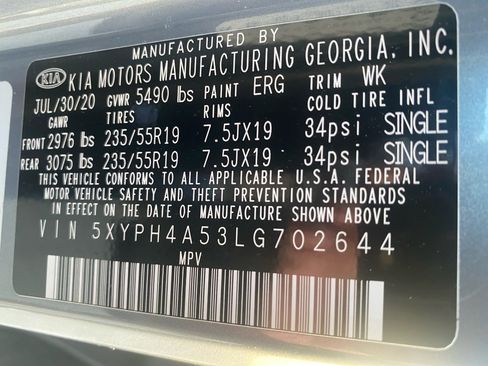 Used 2020 Kia Sorento EX image 39