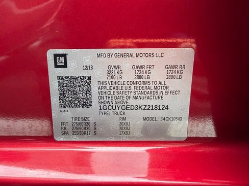 Used 2019 Chevrolet Silverado 1500 LTZ AWD/4WD image 21