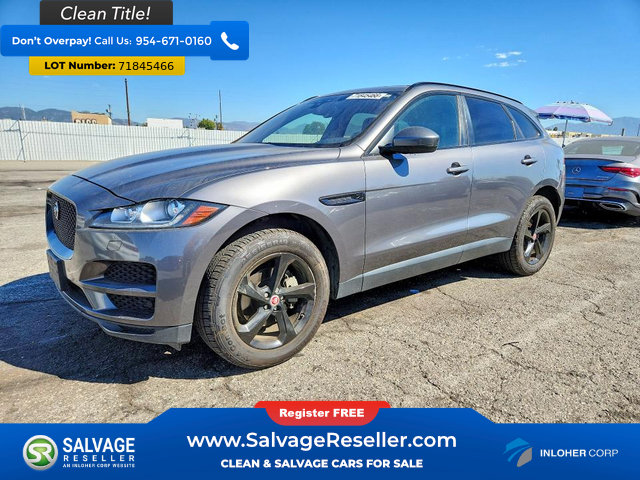 Used 2018 Jaguar F-PACE Prestige AWD/4WD image 1