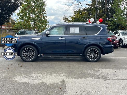 Certified 2024 Nissan Armada Platinum w/ Captain's Chairs Package image 9