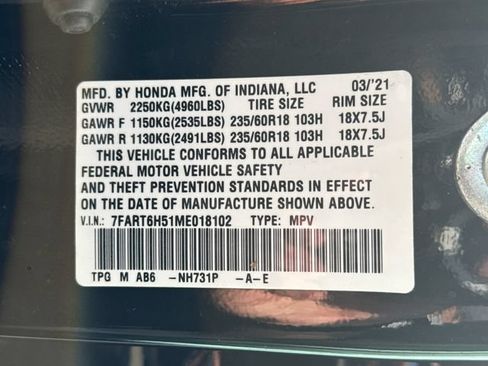 Used 2021 Honda CR-V EX image 18