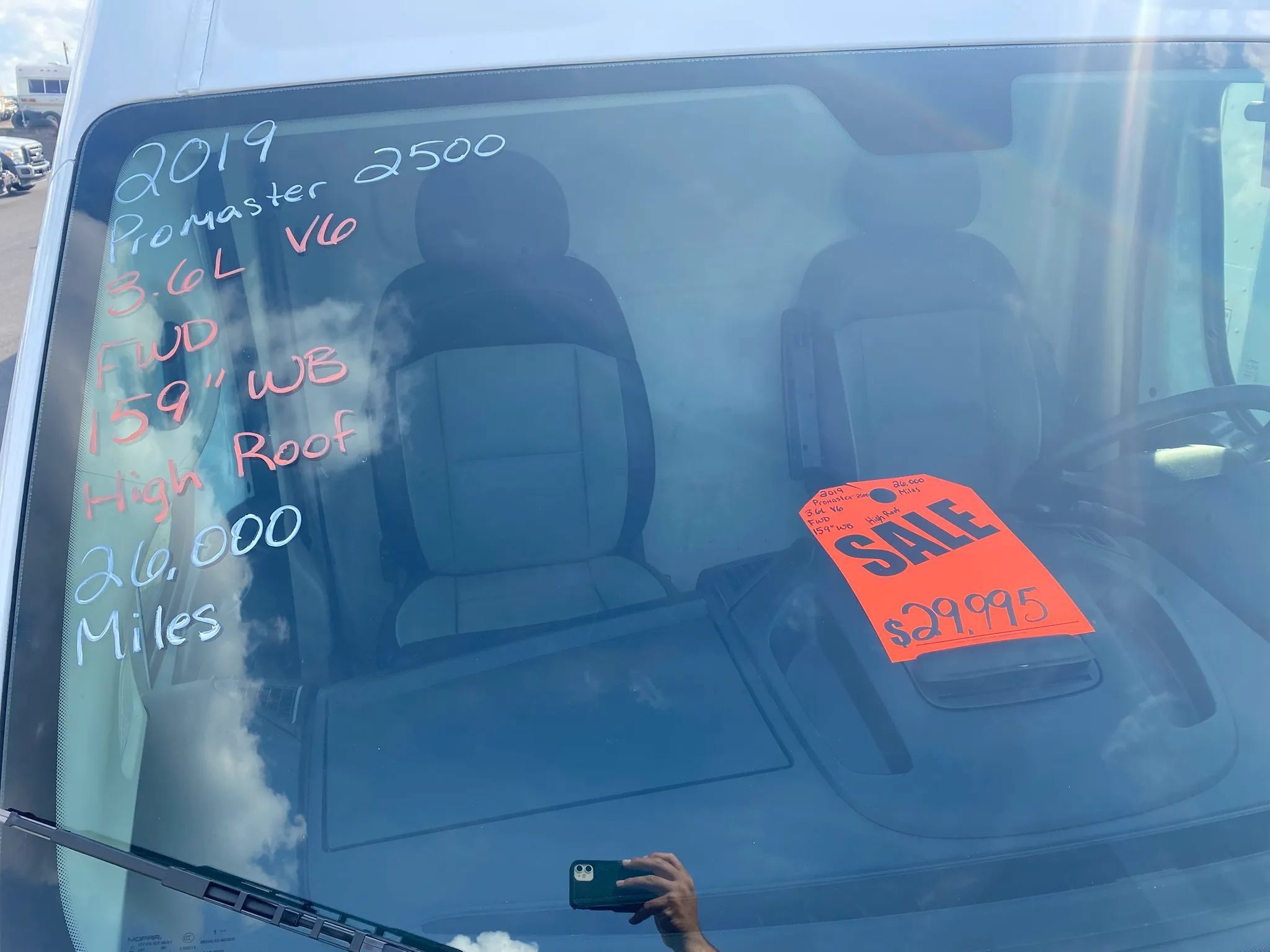 Used 2019 RAM ProMaster 2500 FWD image 3