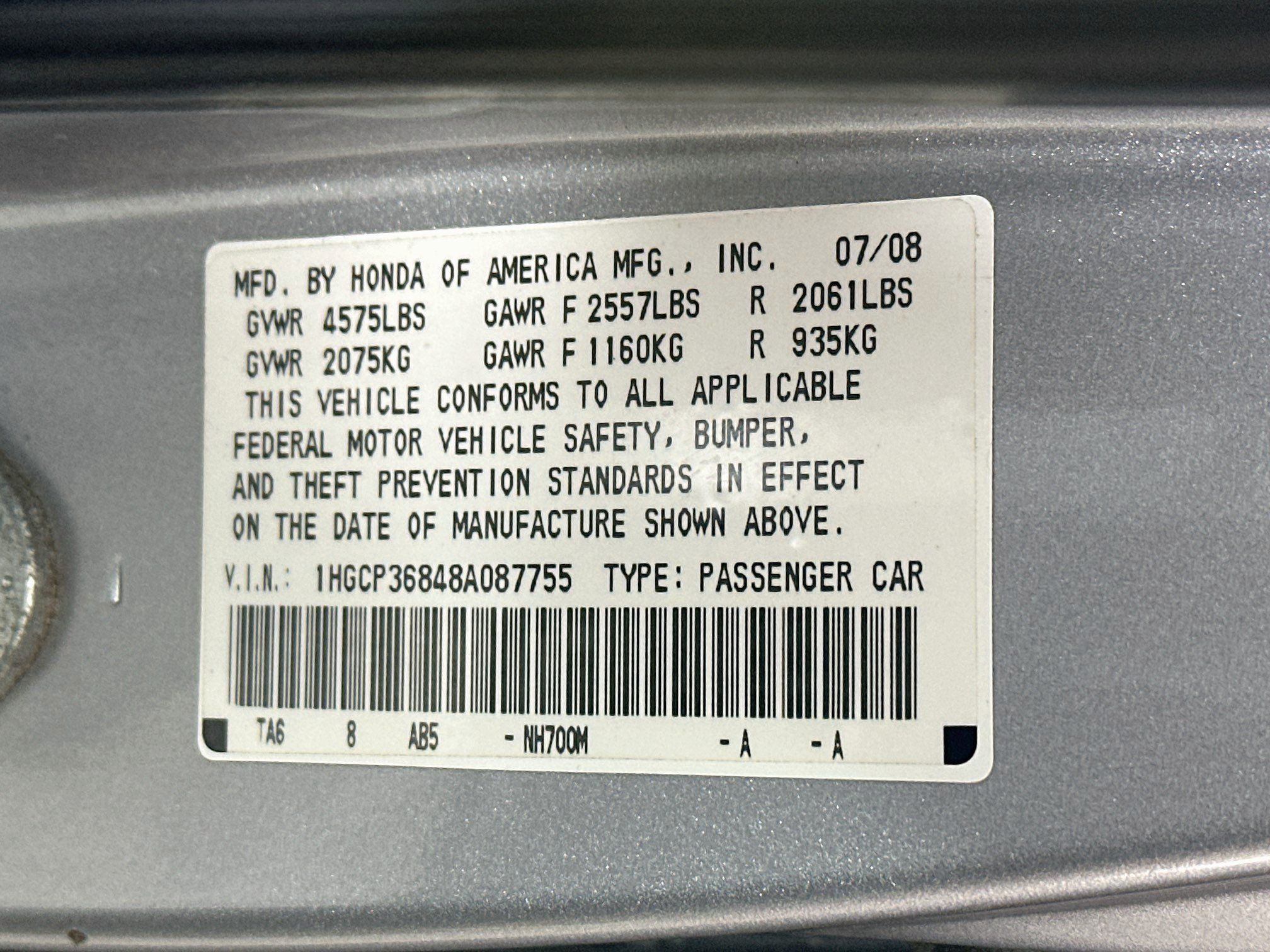 Used 2008 Honda Accord EX-L image 29