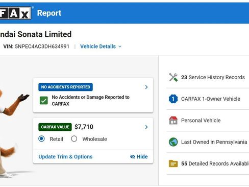 Used 2013 Hyundai Sonata Limited w/ Premium Pkg FWD image 3