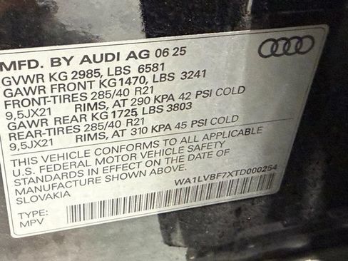 Certified 2026 Audi Q7 3.0T Premium Plus w/ Premium Plus Package AWD/4WD image 22