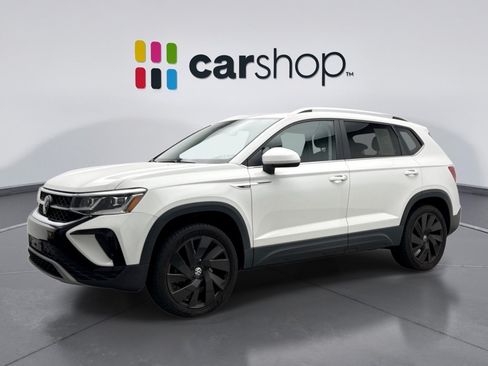 Used 2023 Volkswagen Taos SEL w/ Black Wheel Package AWD/4WD image 1