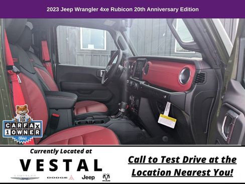 Used 2023 Jeep Wrangler Unlimited Rubicon 4xe AWD/4WD image 17