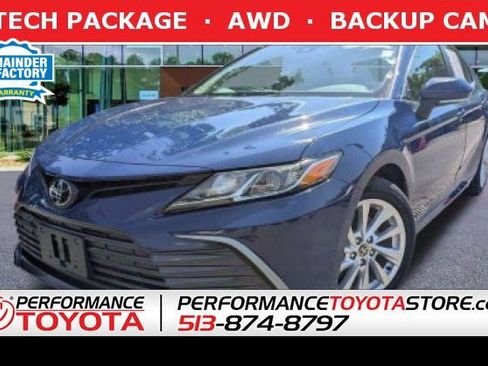 Used 2023 Toyota Camry LE w/ Cold Weather Package AWD/4WD image 1
