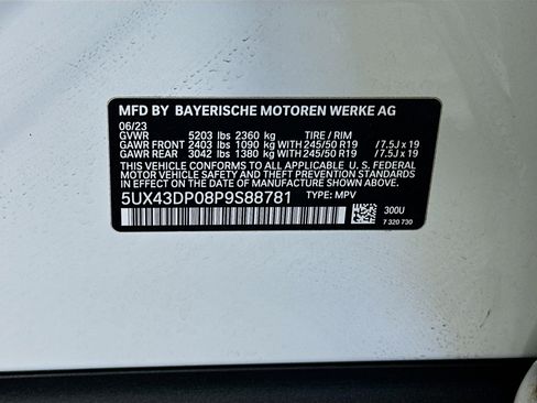 Used 2023 BMW X3 sDrive30i w/ Convenience Package RWD image 12