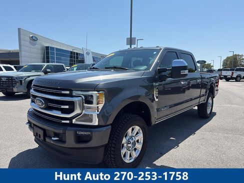 Used 2020 Ford F350 Platinum AWD/4WD image 1