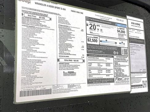 New 2026 Jeep Wrangler Sport S image 14