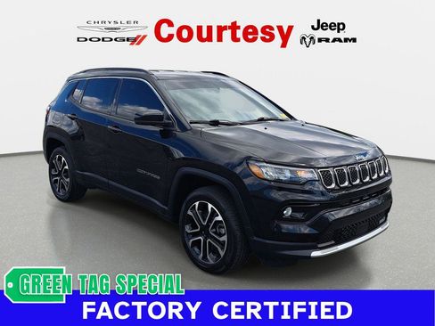 Certified 2023 Jeep Compass Limited AWD/4WD image 1