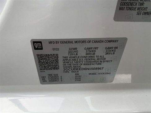 Certified 2022 Chevrolet Silverado 1500 RST w/ Protection Package image 22