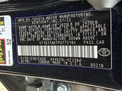 Certified 2023 Toyota Camry SE FWD image 26