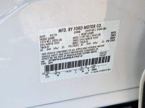 Used 2024 Ford Edge SEL image 33
