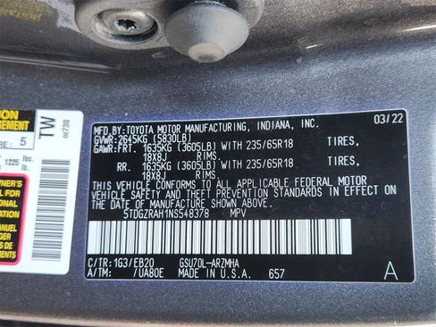 Used 2022 Toyota Highlander XLE image 35