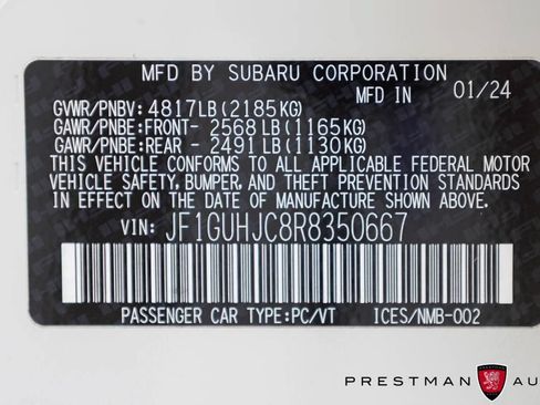 Used 2024 Subaru Impreza RS AWD/4WD image 37
