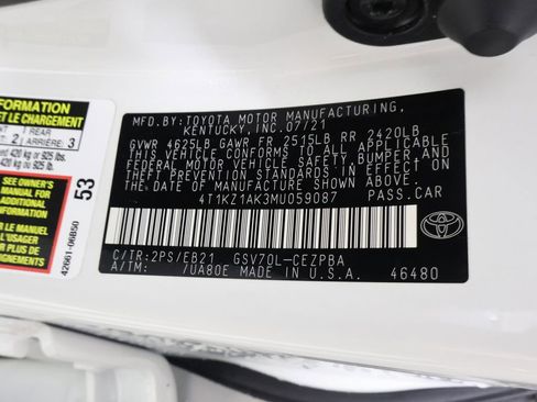 Used 2021 Toyota Camry TRD image 12