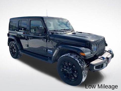 Used 2022 Jeep Wrangler Unlimited Sahara 4xe w/ Cold Weather Group image 7