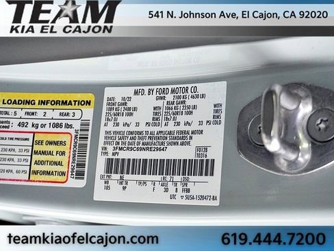 Used 2022 Ford Bronco Sport Outer Banks w/ Tech Package image 33