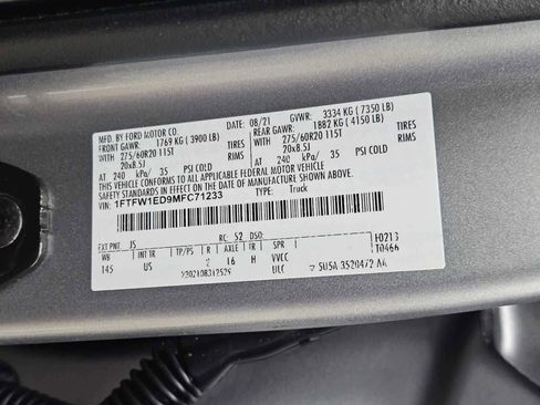 Used 2021 Ford F150 XLT w/ Equipment Group 302A High AWD/4WD image 30
