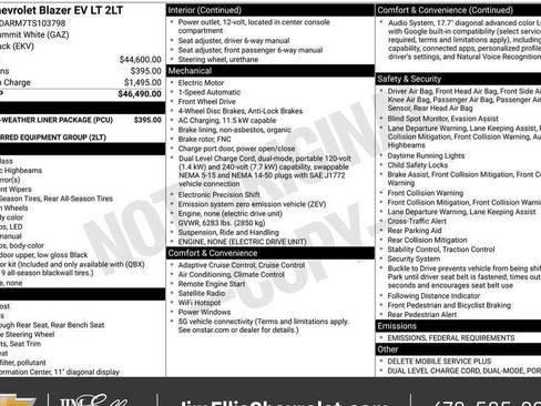 New 2026 Chevrolet Blazer EV LT image 4