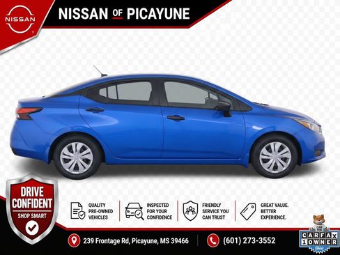 Certified 2023 Nissan Versa S w/ Trunk Package FWD image 7