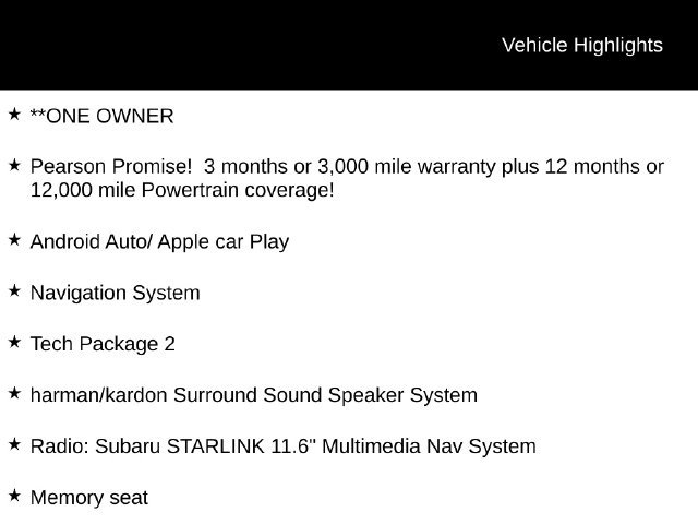 Used 2020 Subaru Outback Touring w/ Tech Package 2 AWD/4WD image 6